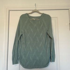 Sonoma sweater, size Large, light green/seafoam color